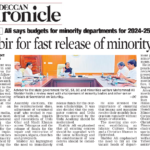Shabbir for fast release of minority sops