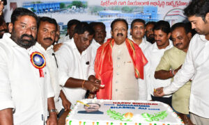 Telangana Congress leader Mohammad Ali Shabbir’s 69th birthday celebrated with grand events, including record blood donation.