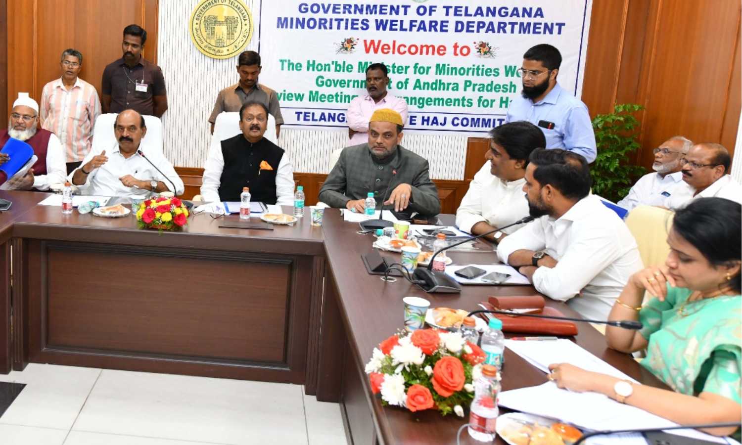 Shabbir Ali, AP Minister Farooq