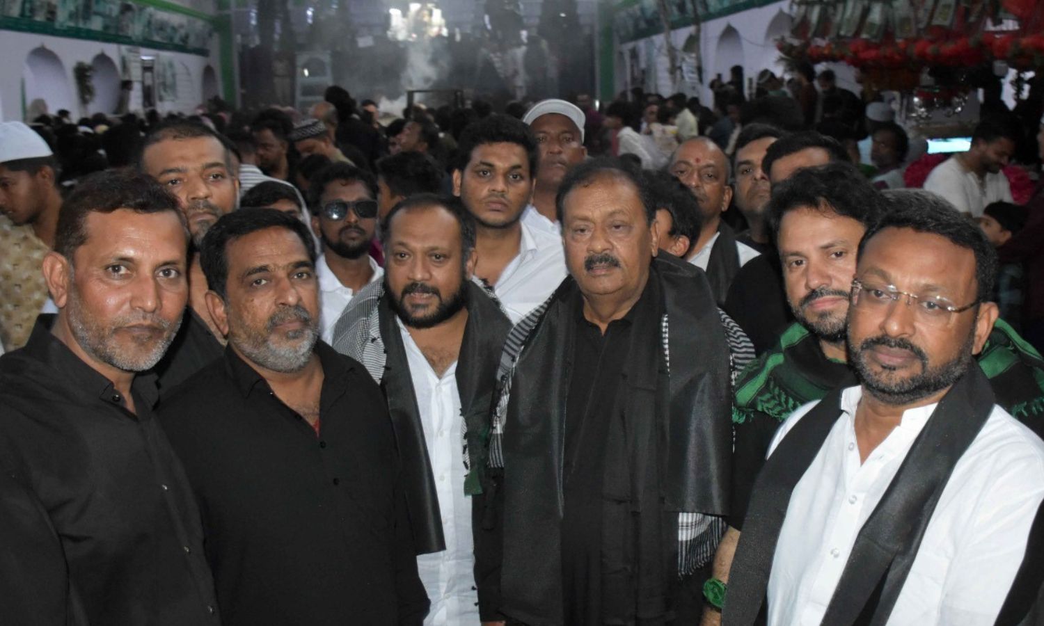 Shabbir Ali visits Bibi-ka-Alawa