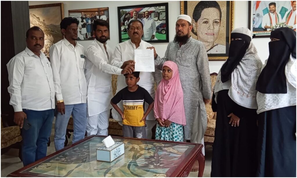 support to family of Shaik Riyaz