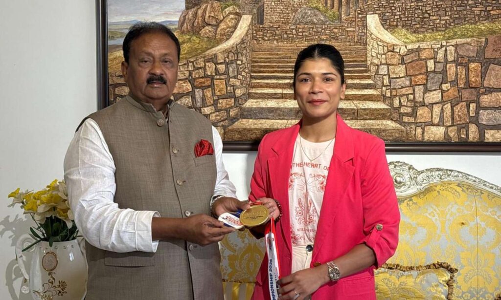 Nikhat Zareen boxing gold